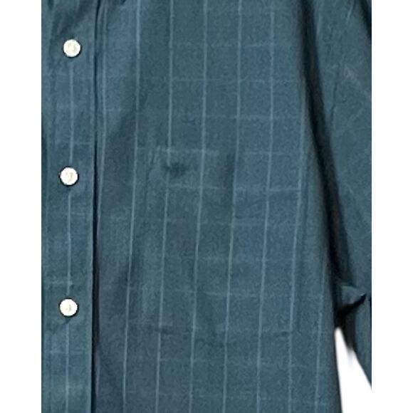 Dockers Mens Long Sleeve Button Down Shirt Size L Blue Chest Pocket Collar Casua - Picture 3 of 10